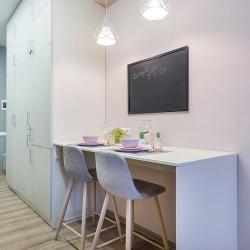 Апартаменты улучшенные с 1 двуспальной кроватью