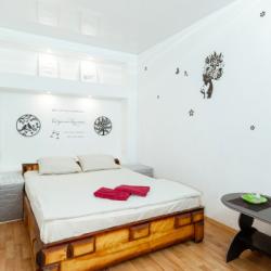 Номер стандарт эконом с 1 двуспальной кроватью (без окна)