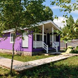 Коттедж Скандинавский с 1 спальней и сауной