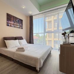 1-комнатные апартаменты улучшенные г. Сочи, ул. Крымская 89, кв. 704.