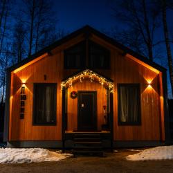 Коттедж у Озера с 3-мя спальнями (120 кв.м)