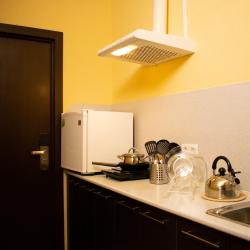 Номер эконом с 2 односпальными кроватями с кухней (с мансардой)
