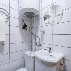 1-комнатные апартаменты эконом с 1 двуспальной кроватью (без окна)