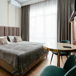 Апартаменты студия с 1 двуспальной кроватью