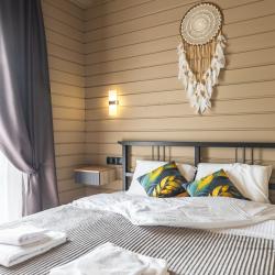 Коттедж премиум с 2 двуспальными кроватями