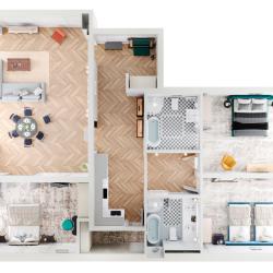 фото 25 PiterApartments (ПитерАпартментс) на улице Рубинштейна 36