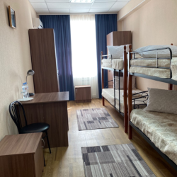Кровать в 4-местном общем номере