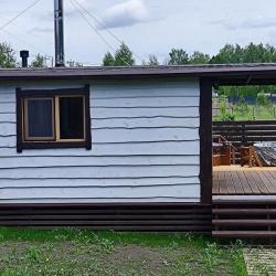 Коттедж премиум с 2 двуспальными кроватями