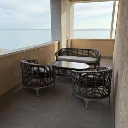 Номер улучшенный с 1 двуспальной кроватью с видом на море (с балконом)