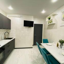 1-комнатные апартаменты студия с 1 двуспальной кроватью