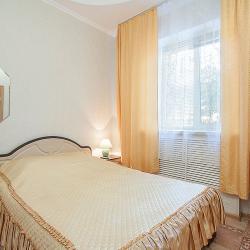 Номер эконом с 1 двуспальной кроватью (с завтраком)