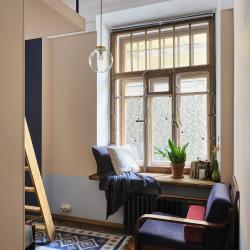 Mezzanine. Комната с кроватью на антресоли