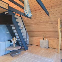 Коттедж №17 A-Frame (с террасой и кондиционером)