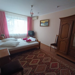 Номер стандарт семейный с 1 двуспальной кроватью