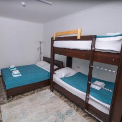 4-местный номер стандарт семейный с 1 двуспальной кроватью