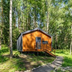 Дом с видом на лес гостиная со спальней (40 кв.м)