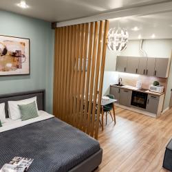 4-местные 1-комнатные апартаменты студия