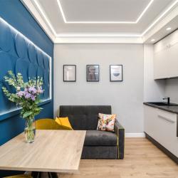 Апартаменты студия с 1 двуспальной кроватью