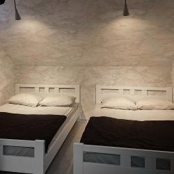 4-местный номер стандарт с 2 двуспальными кроватями