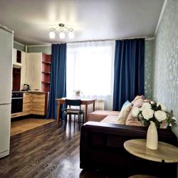1-комнатные апартаменты студия Г.Чебаркуль, ул.Карпенко, д. 4в, кв.65 (мансарда)