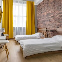 Номер студия с 2 односпальными кроватями