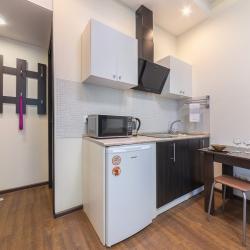 2-местные 1-комнатные апартаменты студия ул. Автозаводская, 23с931к3 с 1 двуспальной кроватью