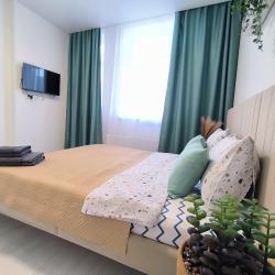 1-комнатные апартаменты улучшенные с 1 двуспальной кроватью