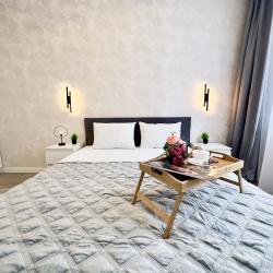 4-местные 2-комнатные апартаменты улучшенные в Центре Тюмени рядом с природой