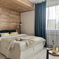 2-комнатные апартаменты стандарт Уютный Loft вблизи ЖД, Аквапарка, Цирка, Зоопарка