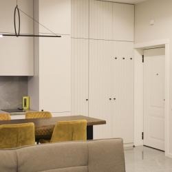 Апартаменты студия с видом на город