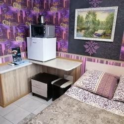 Номер стандарт с 1 двуспальной кроватью и балконом