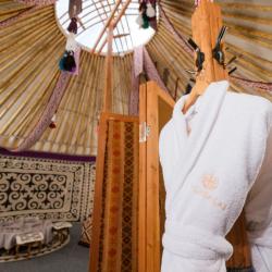 Юрта в этно-отеле 