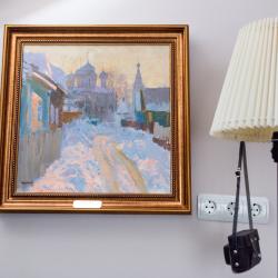 Номер стандарт с 1 двуспальной кроватью (мансарда)