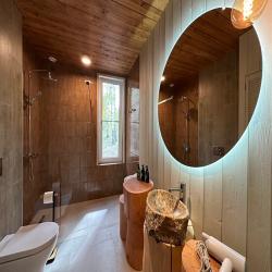 Barnhouse White с банным чаном