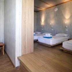 Номер стандарт семейный с 4 односпальными кроватями