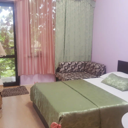 Комната делюкс с 1 двуспальной кроватью и балконом