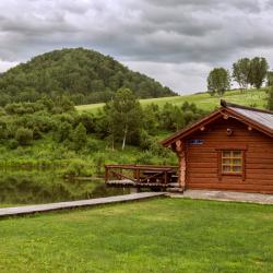 Бунгало стандарт с 1 двуспальной кроватью (с пансионом)