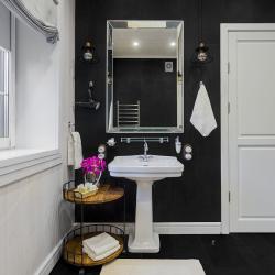 Белое шале в деревне Изубрица