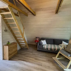 A-frame дом с фурако
