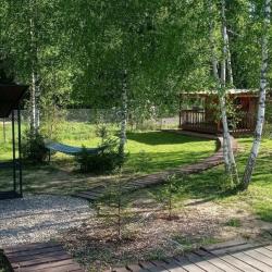 Фото Отель Дом А-фрейм с банным чаном и баней на дровах