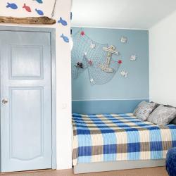 Номер семейный с 1 двуспальной кроватью Морской