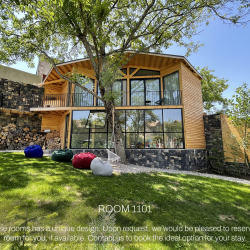 Номер комфорт полулюкс с 1 двуспальной кроватью