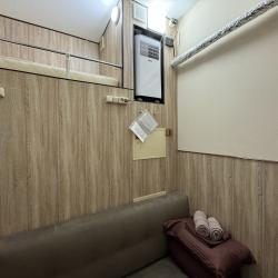 1-комнатные апартаменты эконом Москва, ул. Смольная, 44, к.2 с 2 односпальными кроватями (без окна)