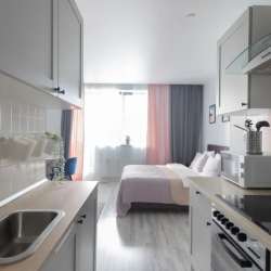 Фото Отель Apartmens PTS (Апартменс ПТС) на улице Кадомцева 2А