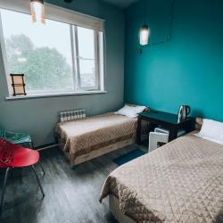 Номер студия стандарт с 2 односпальными кроватями