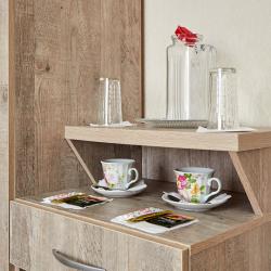 Номер стандарт с 1 двуспальной кроватью с балконом