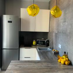 1-комнатные апартаменты студия с 1 двуспальной кроватью YELLOW