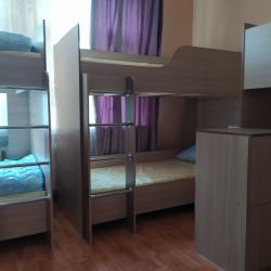 Кровать в 8-местном женском номере 25м2 (1)