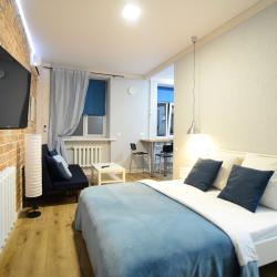 1-комнатные апартаменты стандарт с 1 двуспальной кроватью