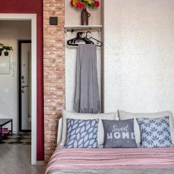 1-комнатные апартаменты студия Окно в New York_Санкт-Петербург, Мурино, Привокзальная пл., д.1а, к2